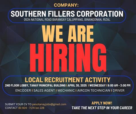 tanay rizal job hiring|Tanay Rizal Hiring Work, Jobs in Tanay .